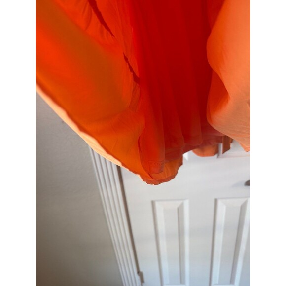 Entro Tiered Dress with Puffer Sleeves S - Picture 3 of 5